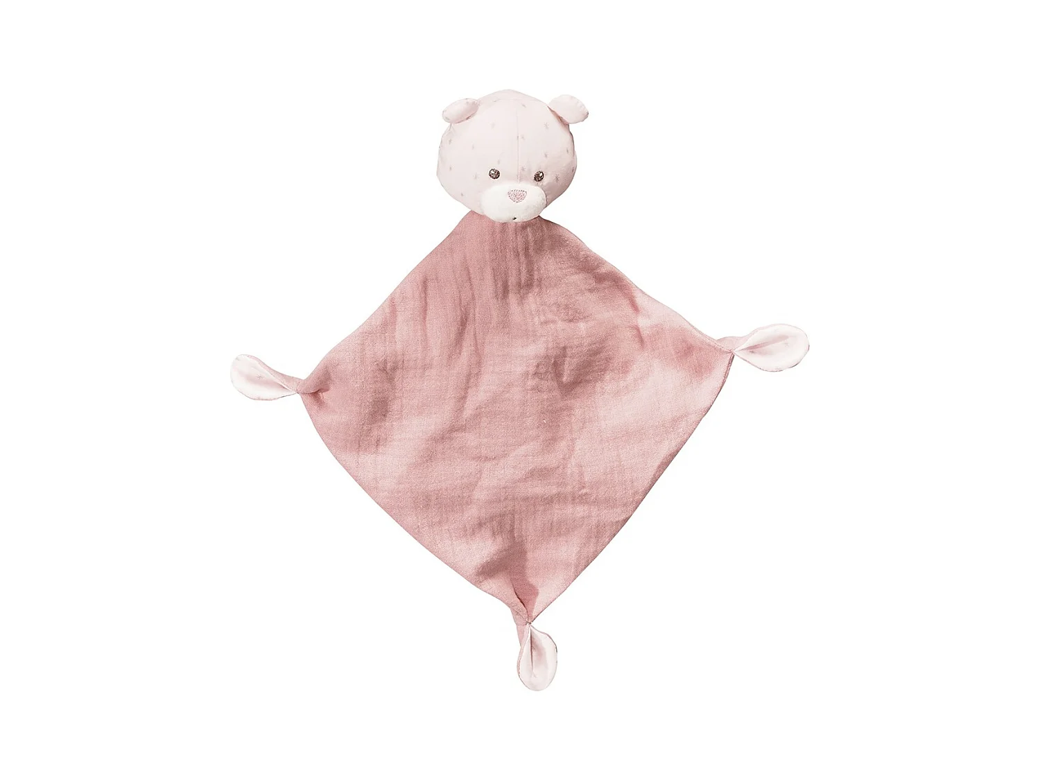 Doudou mouchoir en coton LILY - Sauthon