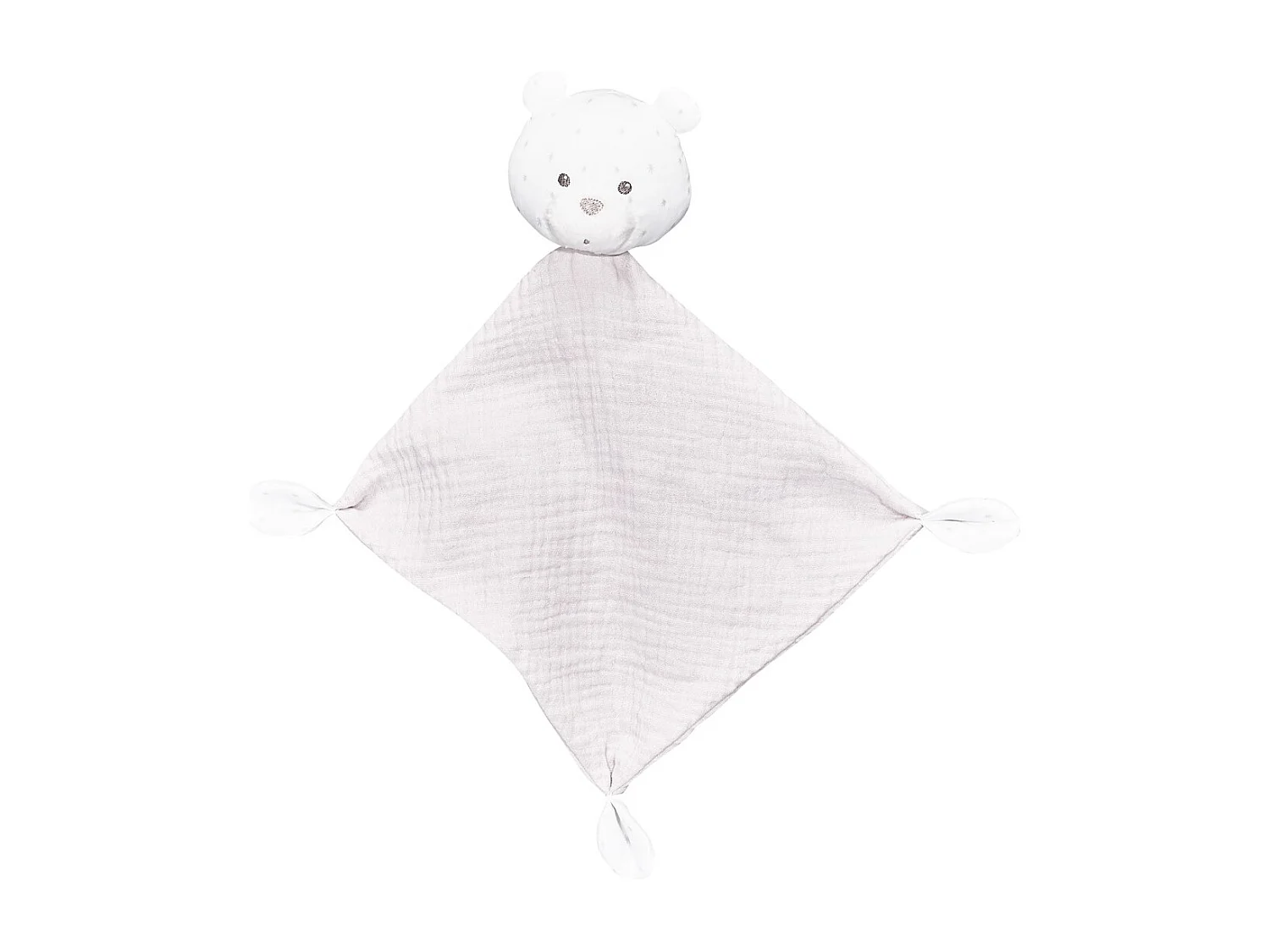 Doudou mouchoir en coton LILY - Sauthon