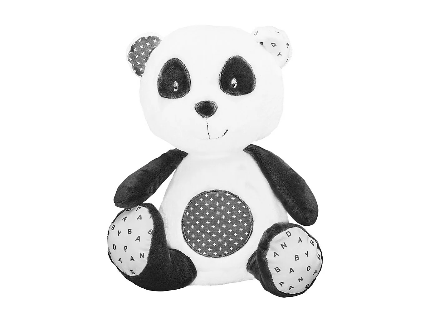 Doudou panda en velours CHAO CHAO - Sauthon