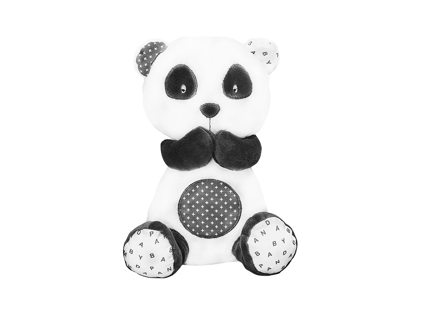 Peluche panda di velluto