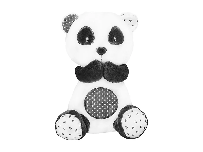 Peluche panda de terciopelo