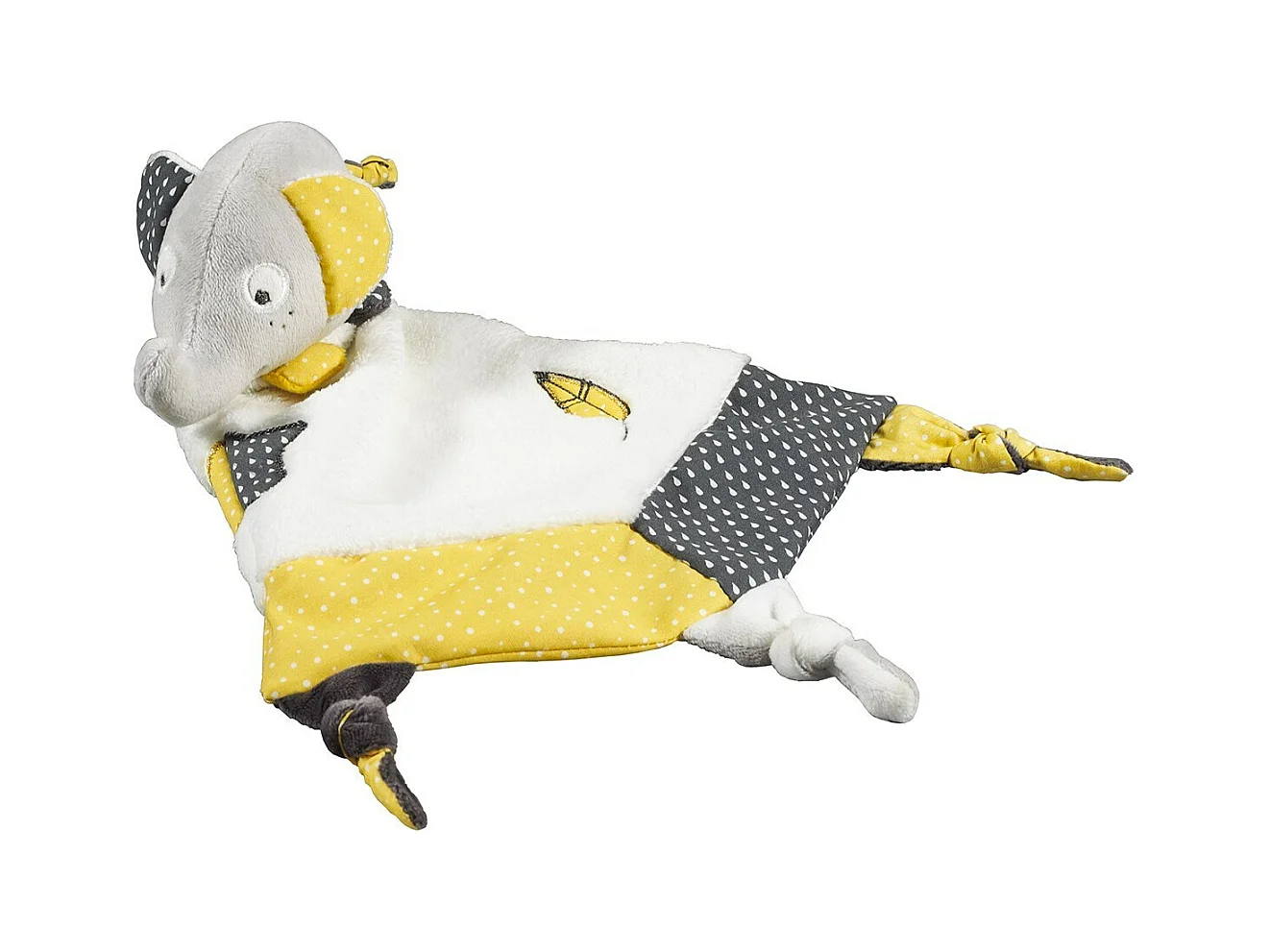 Peluche Elefante in velluto grigio