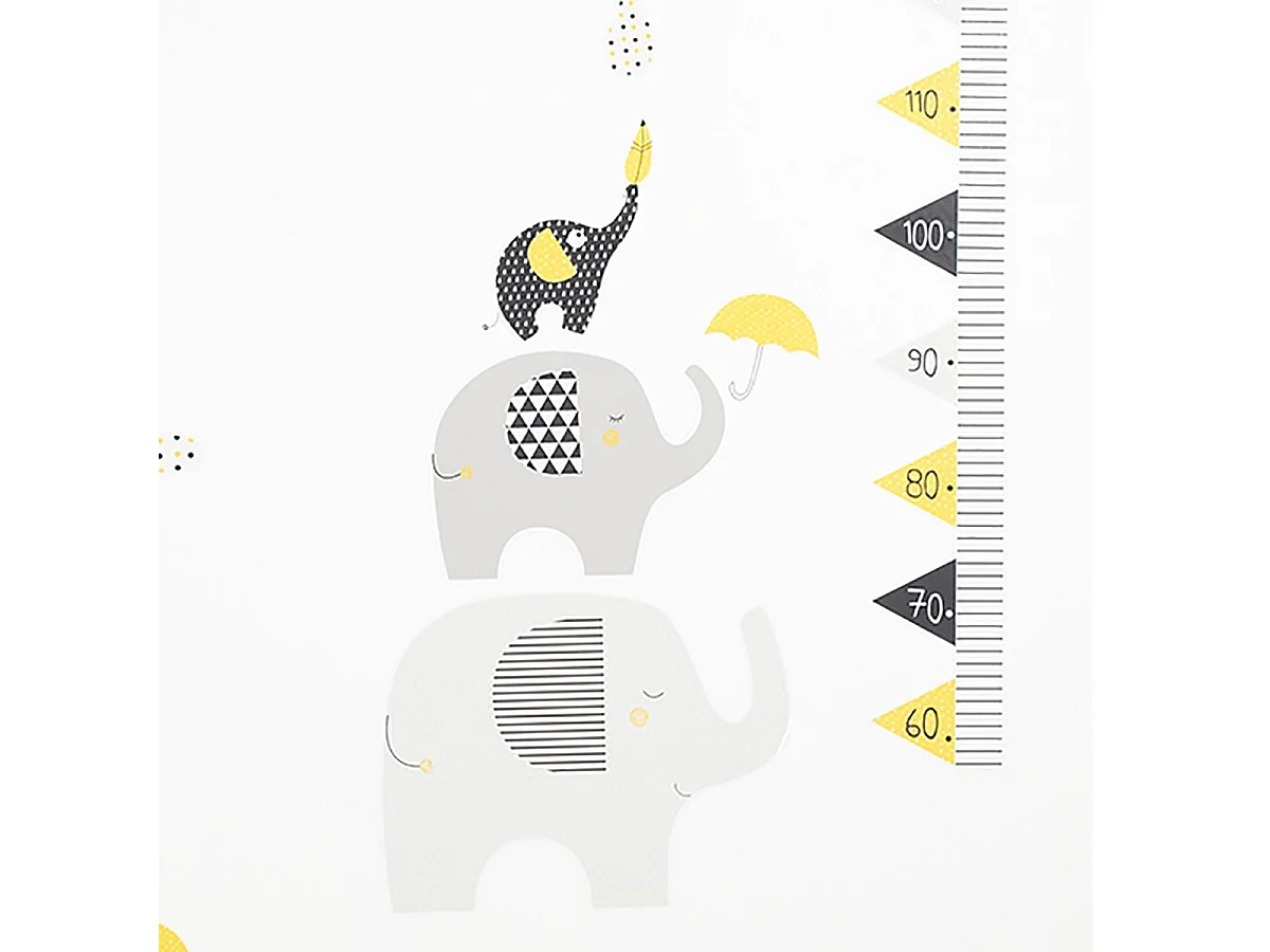 Papel gris Adhesivos murales Elefante