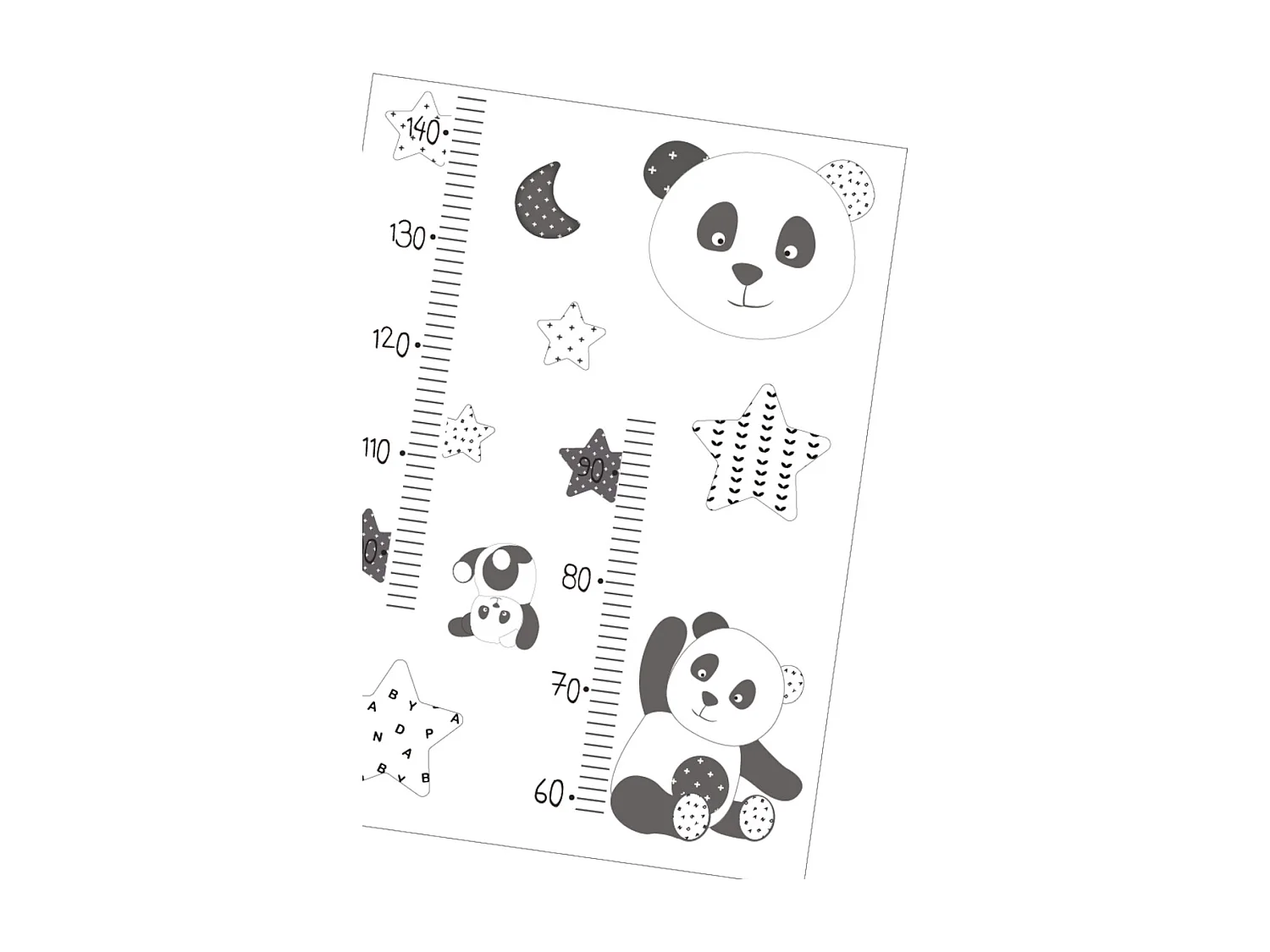 Vinilos adhesivos grises 70x50cm