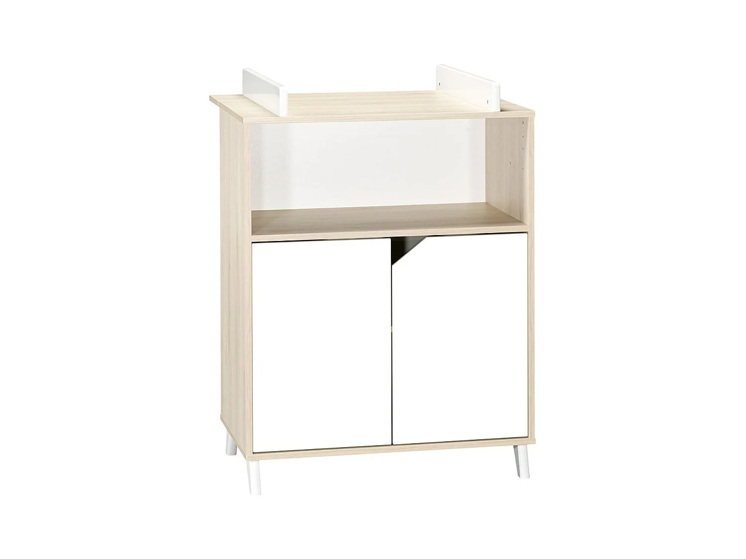 Cassettiera coprifasciatoio in legno