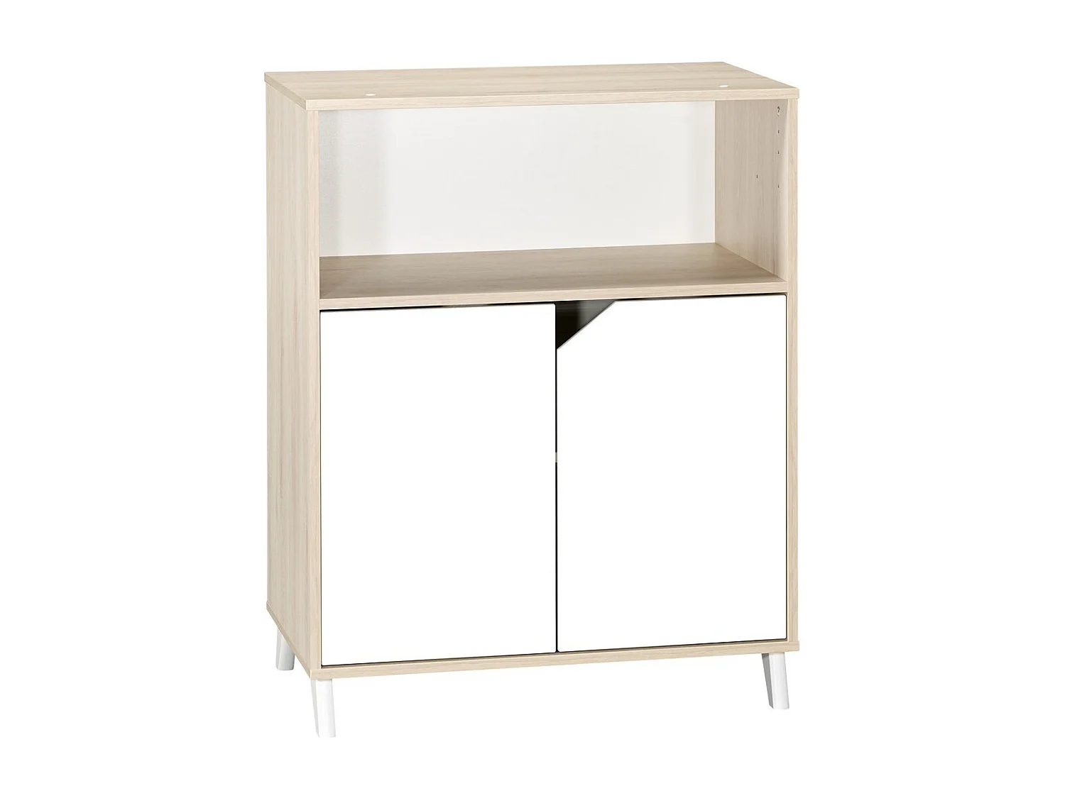 Commode à langer bébé en bois SCANDI - BabyPrice