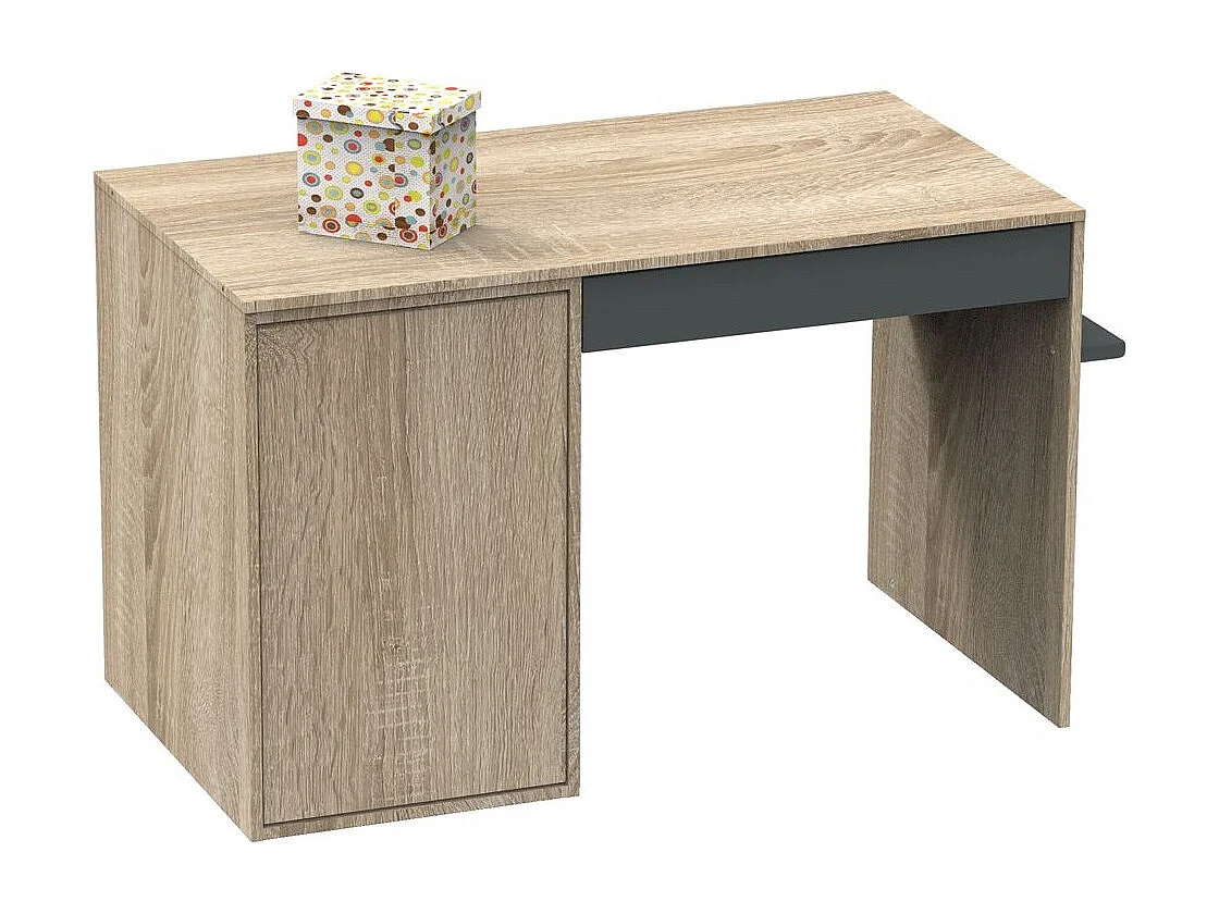 Un cassetto coprifasciatoio che può essere trasformato in una scrivania