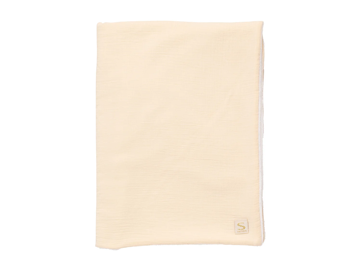 Coperta per neonati in garza di cotone e pile