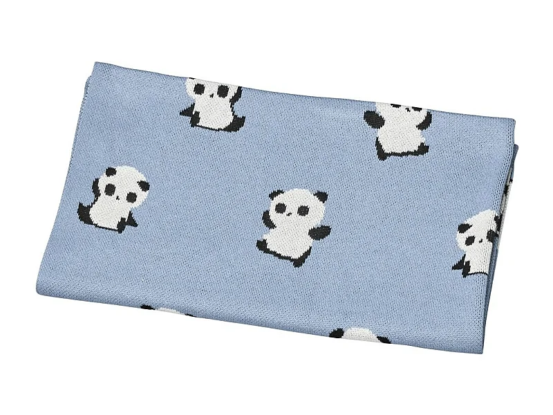 Couverture maille en coton CHAO CHAO - Sauthon