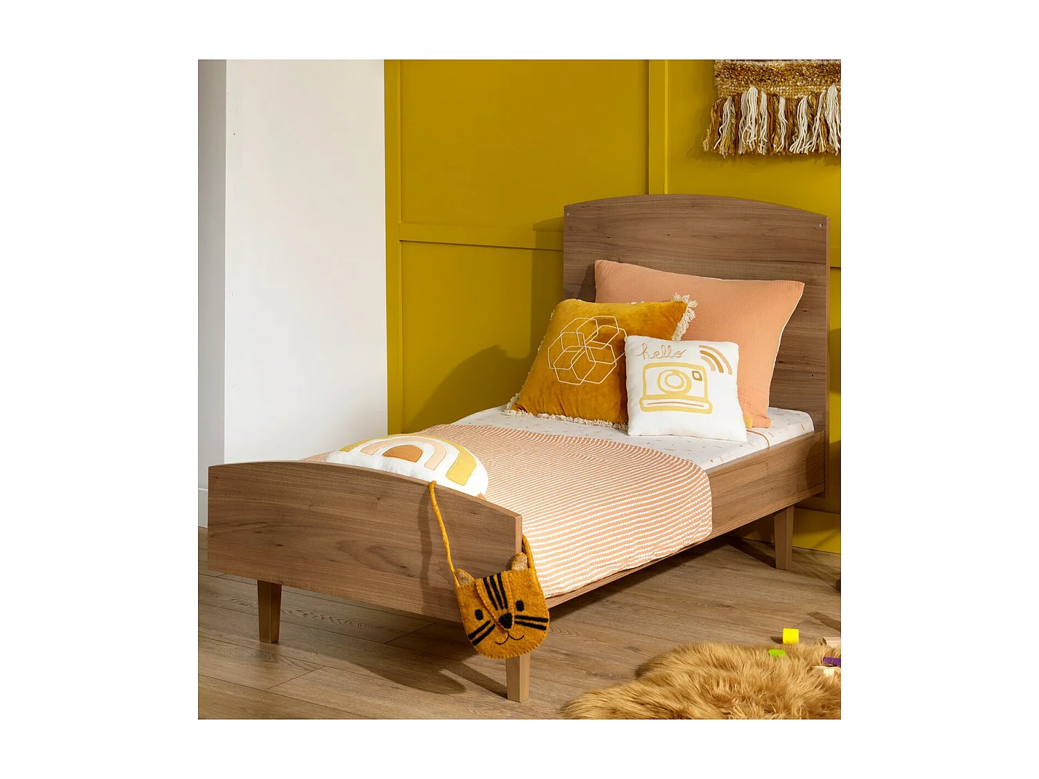 Manta 75x100 cm de algodón blanco