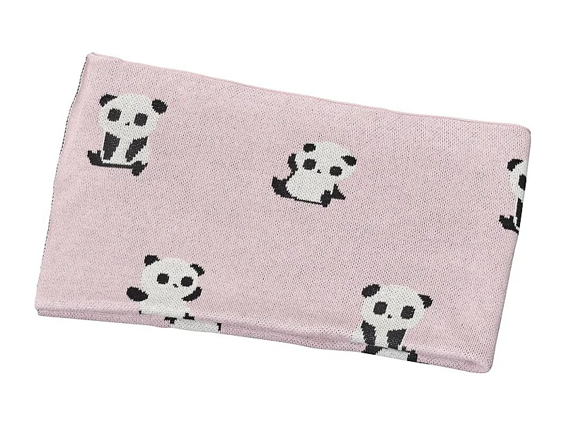 Coperta in cotone lavorato a maglia