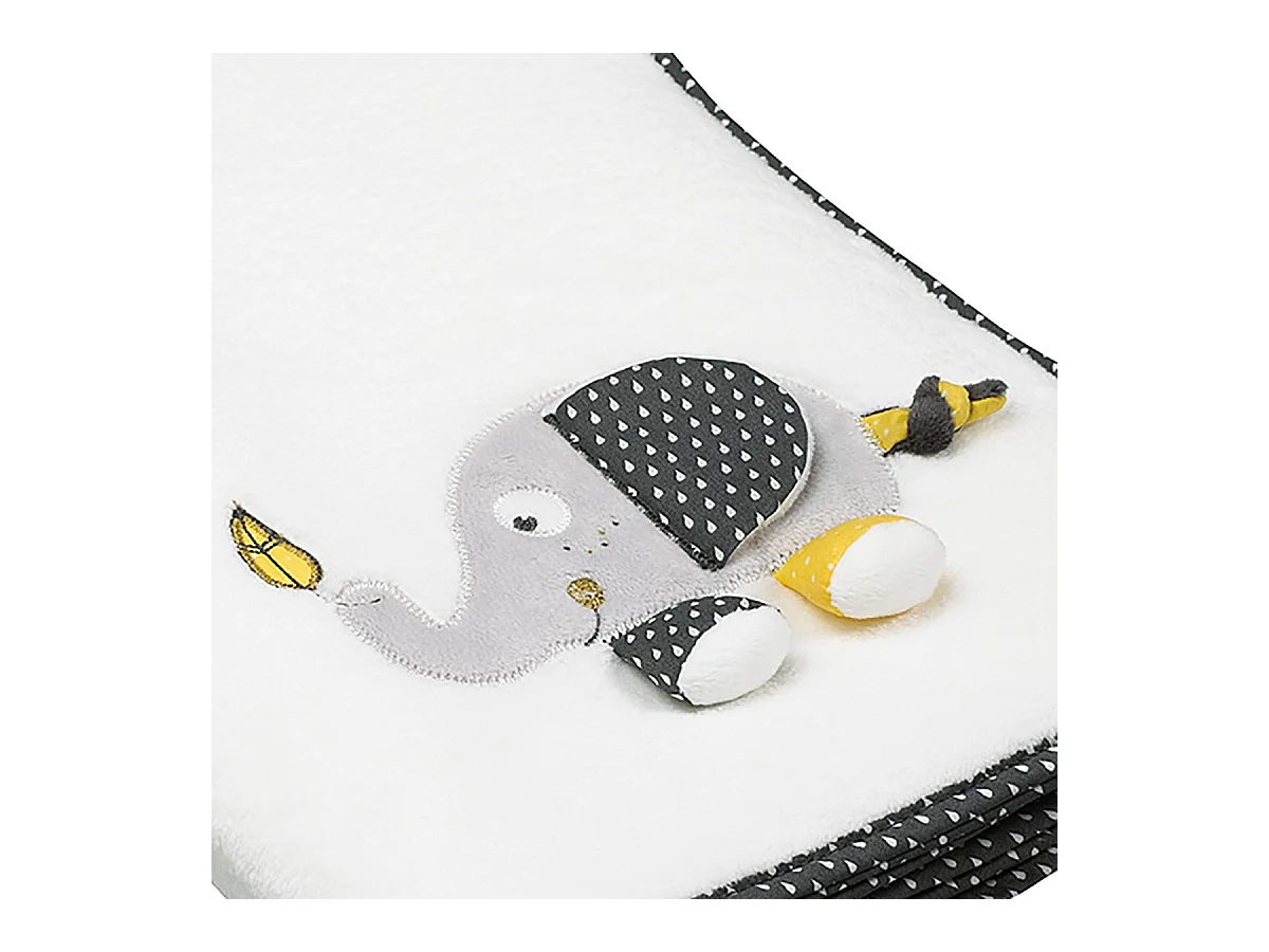 Coperta per bambini in velluto bianco