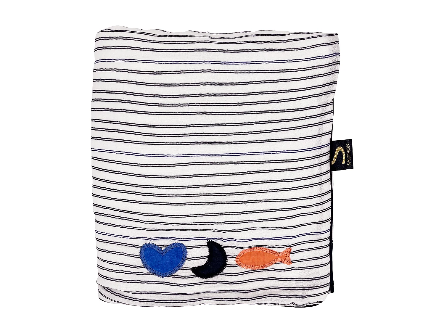 Coperta per neonati 75x100cm in garza di cotone e pile da marinaio