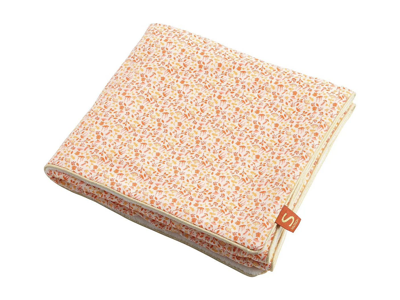 Coperta per neonati in cotone bianco