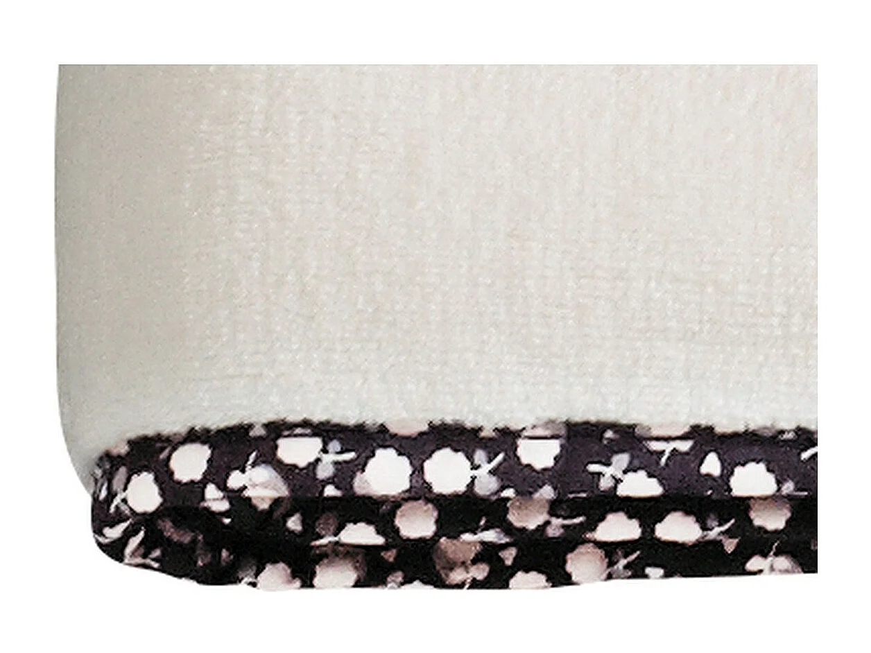 Coperta in poliestere bianco 75x100cm