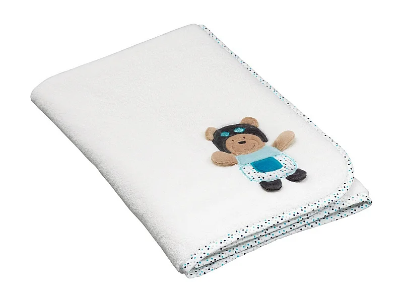 Funda de poliéster blanco