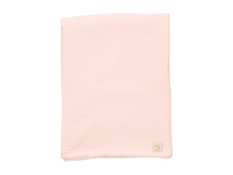 Coperta per neonati in garza di cotone e pile