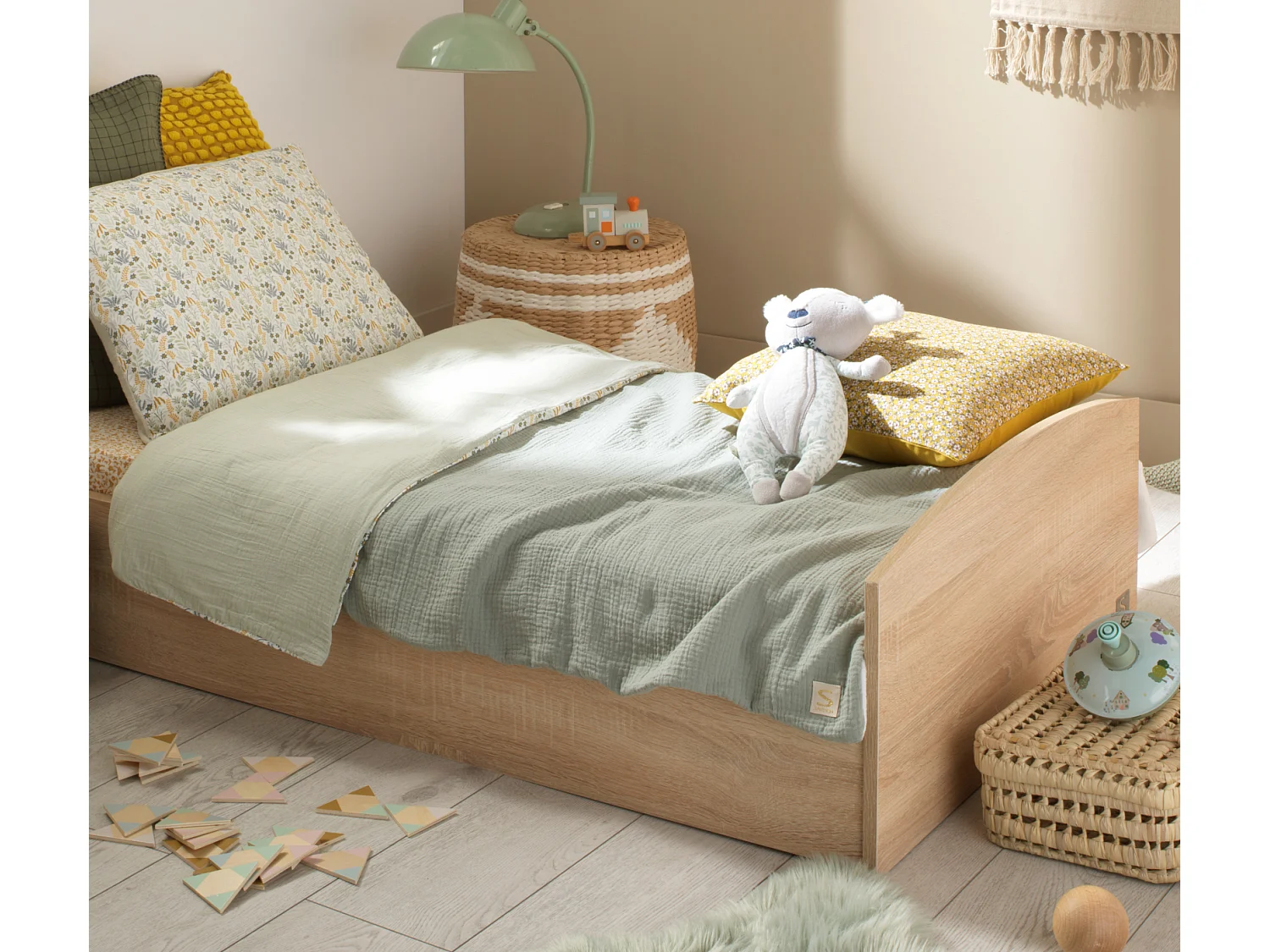 Manta de bebé de gasa de algodón y vellón