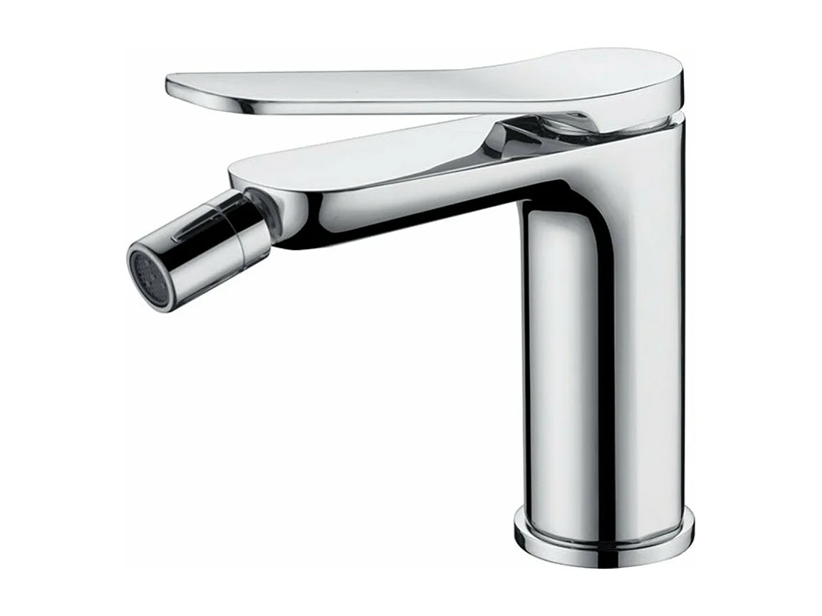 Monomando De Bidé Cromo Serie Dinamarca