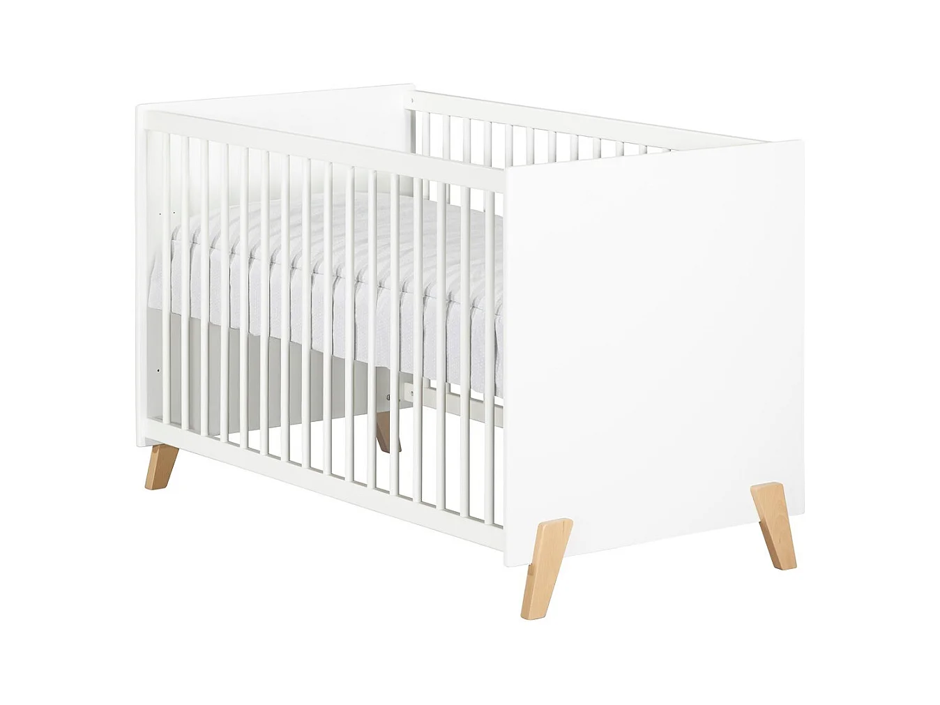 Babybett 120 x 60 cm – Natur