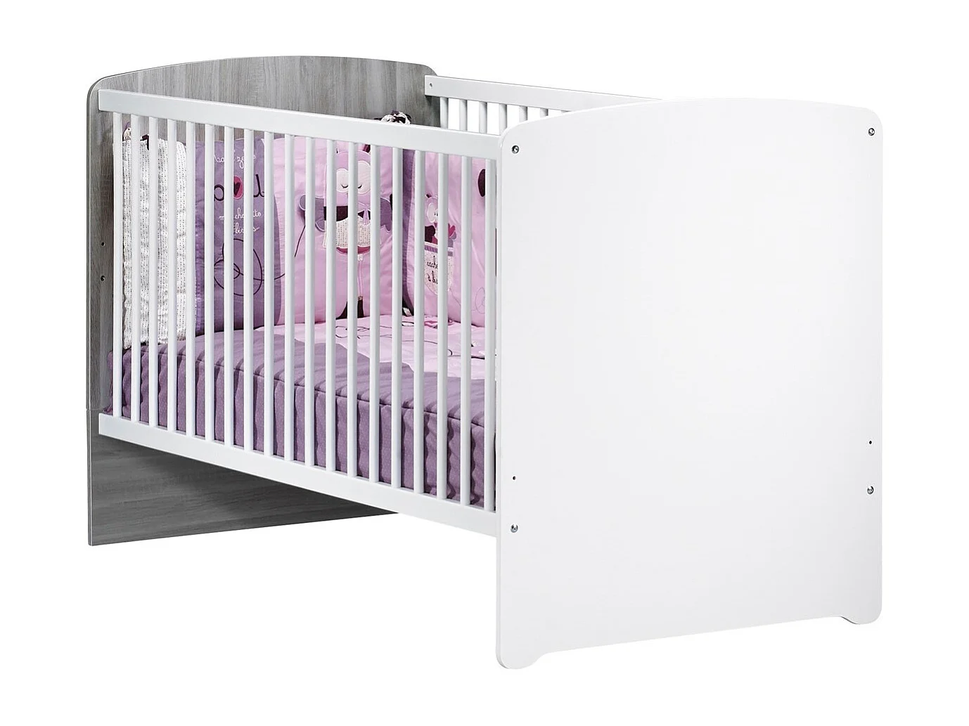 Lit évolutif 140x70 en bois NAO - BabyPrice