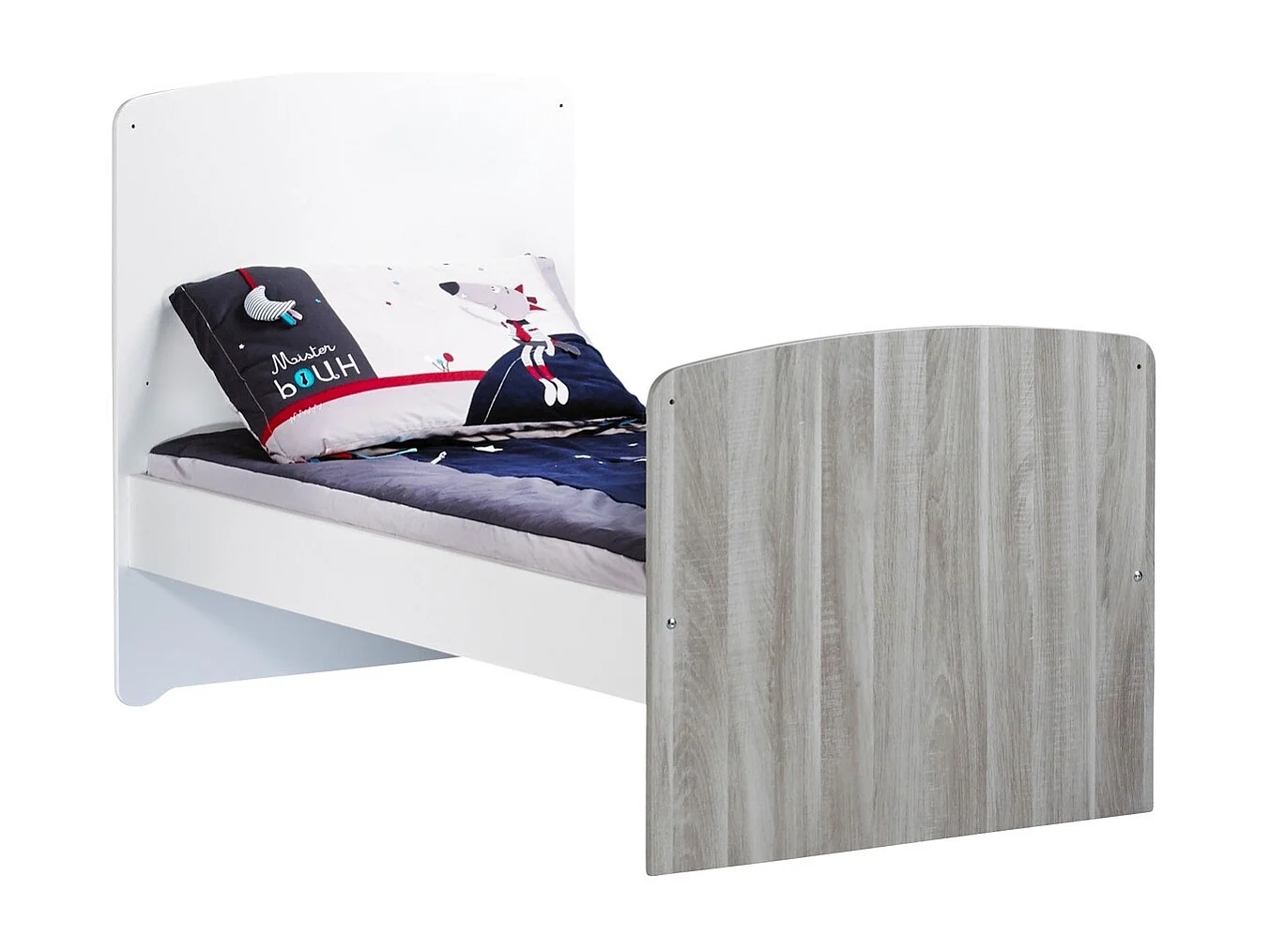 Lit évolutif 140x70 en bois NAO - BabyPrice