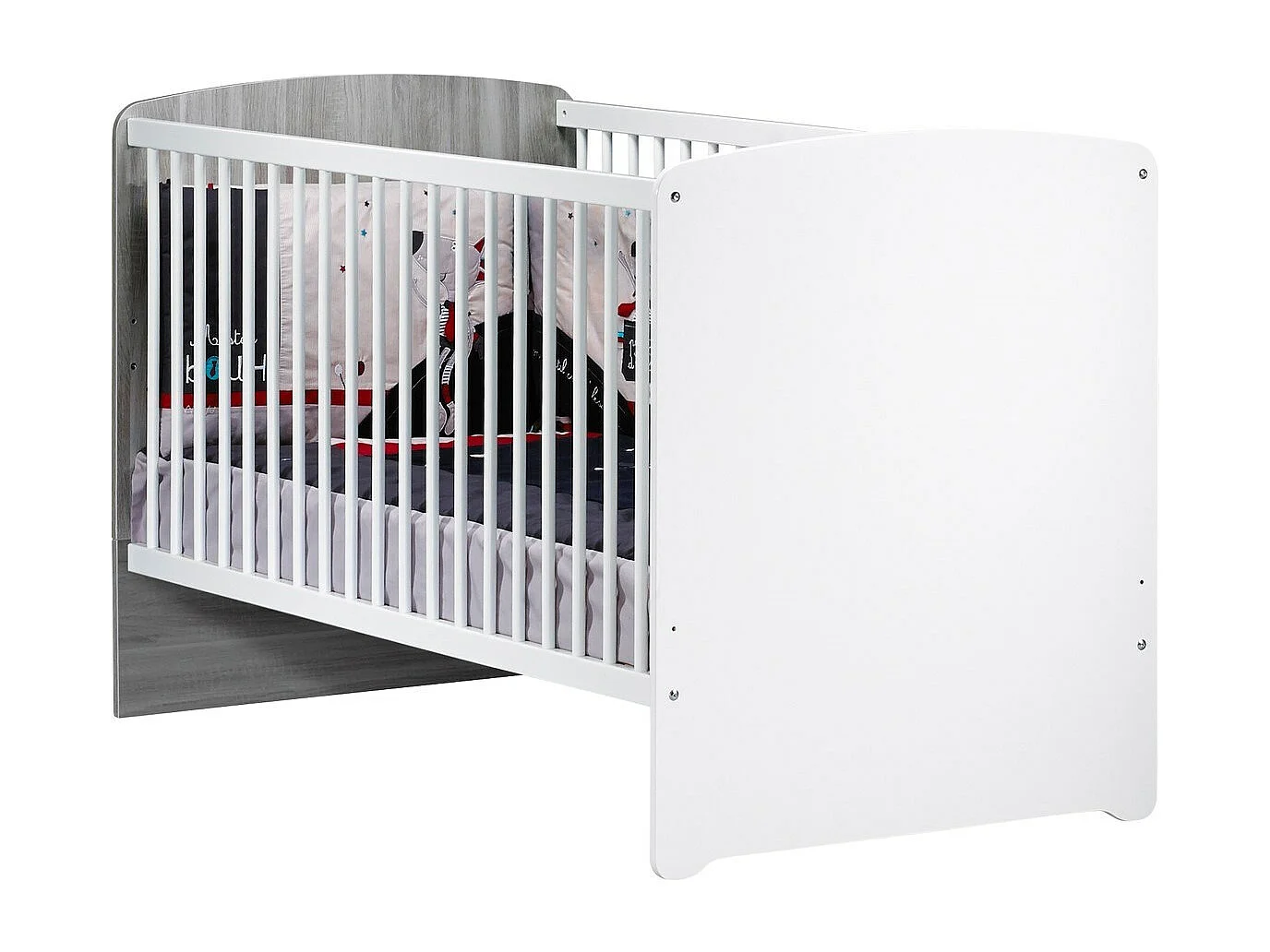 Lit évolutif 140x70 en bois NAO - BabyPrice