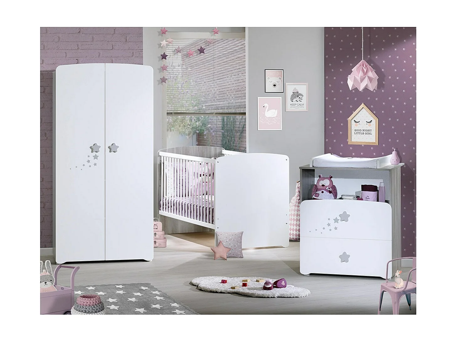 Lit évolutif 140x70 en bois NAO - BabyPrice