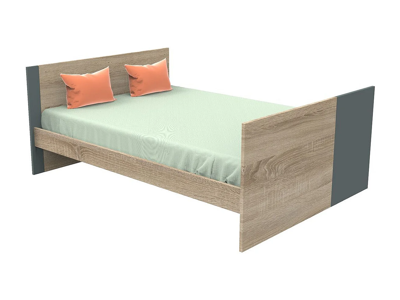 Lit bébé 140x70cm évolutif en lit junior 90x200cm NOVA - Sauthon