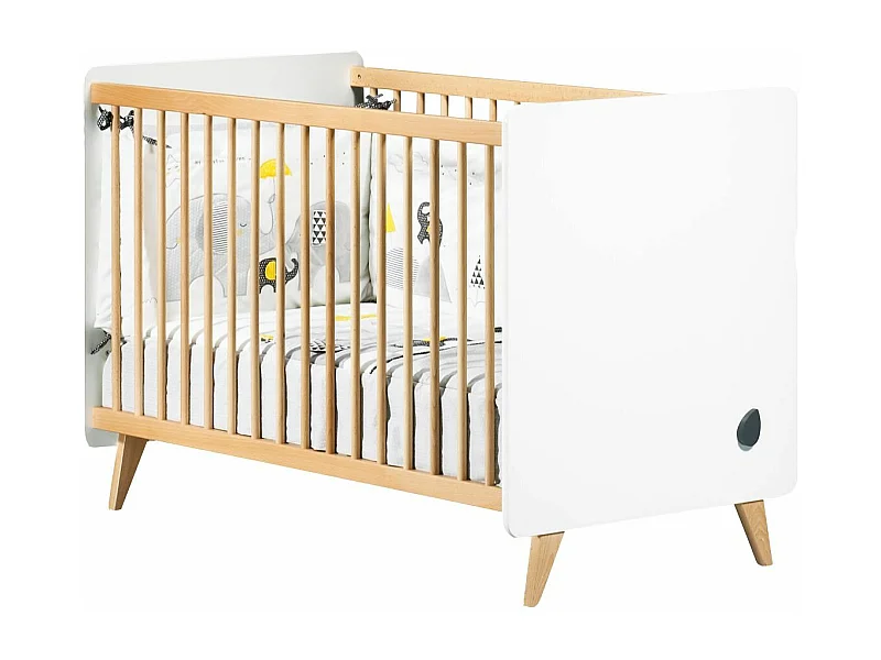 Lit bébé à barreaux OSLO - Sauthon