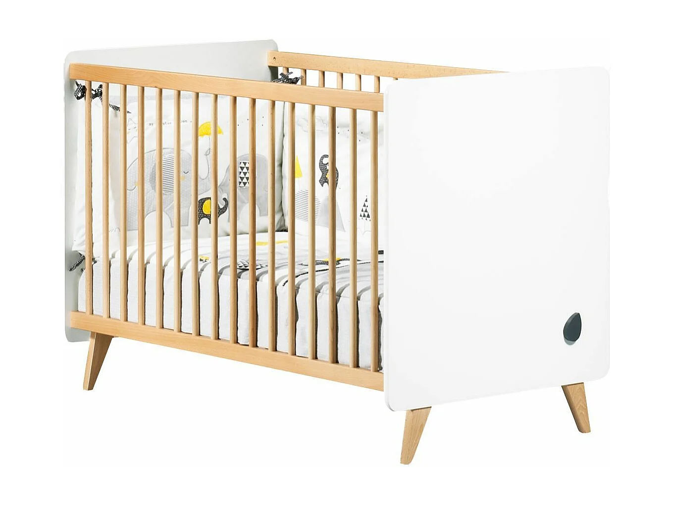 Lit bébé à barreaux OSLO - Sauthon