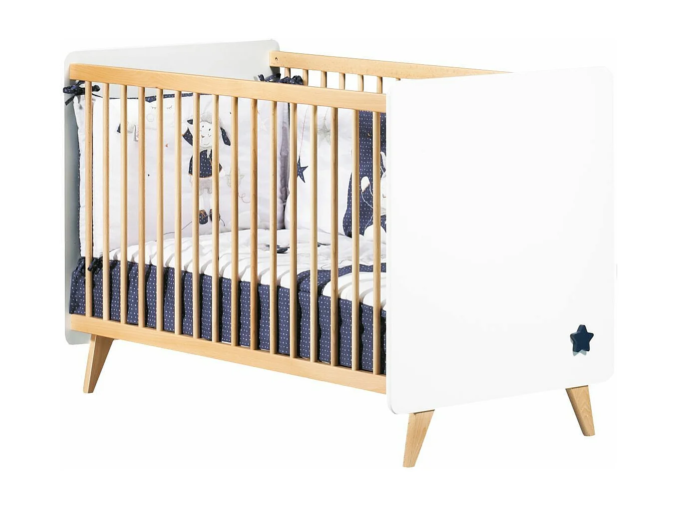 Lit bébé à barreaux OSLO - Sauthon