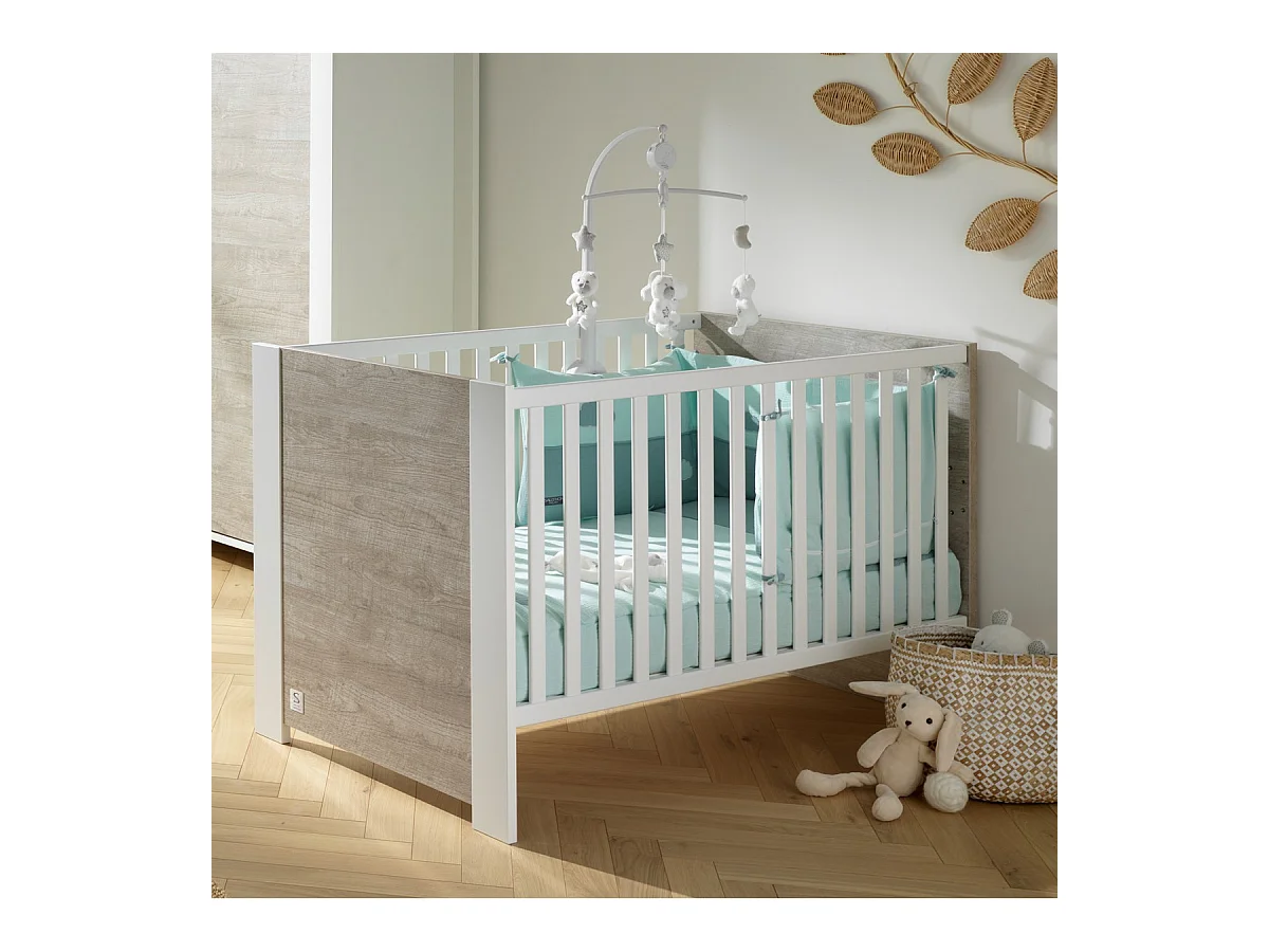 Lettino trasformabile 140x70cm