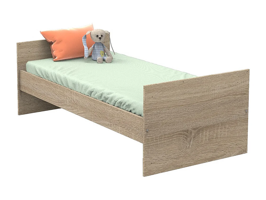 Cama combinada 120x60cm convertible en 90x190cm