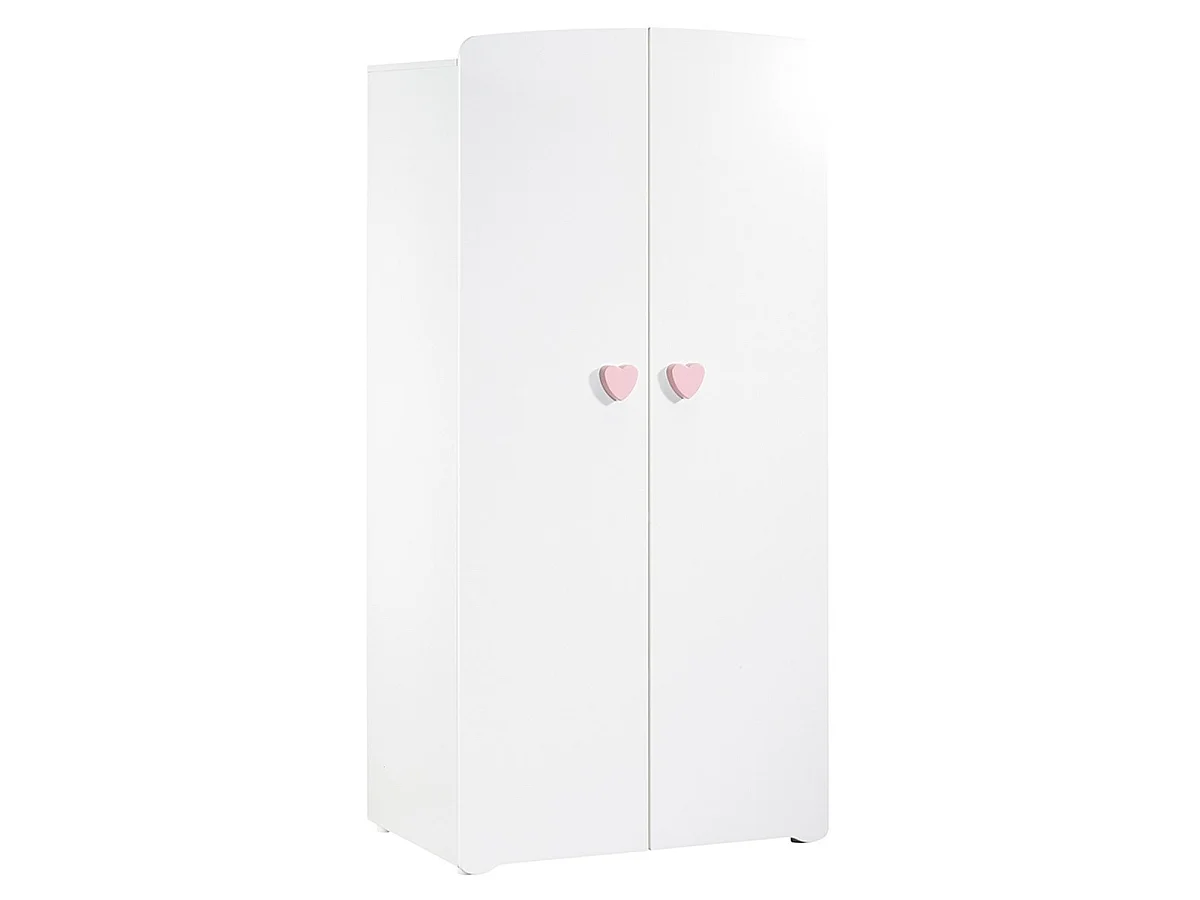 Conjunto de muebles para bebé con cuna 120x60?cm, cómoda con cambiador y armario de 2 puertas