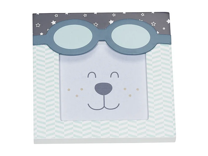 Marco de fotos de MDF gris