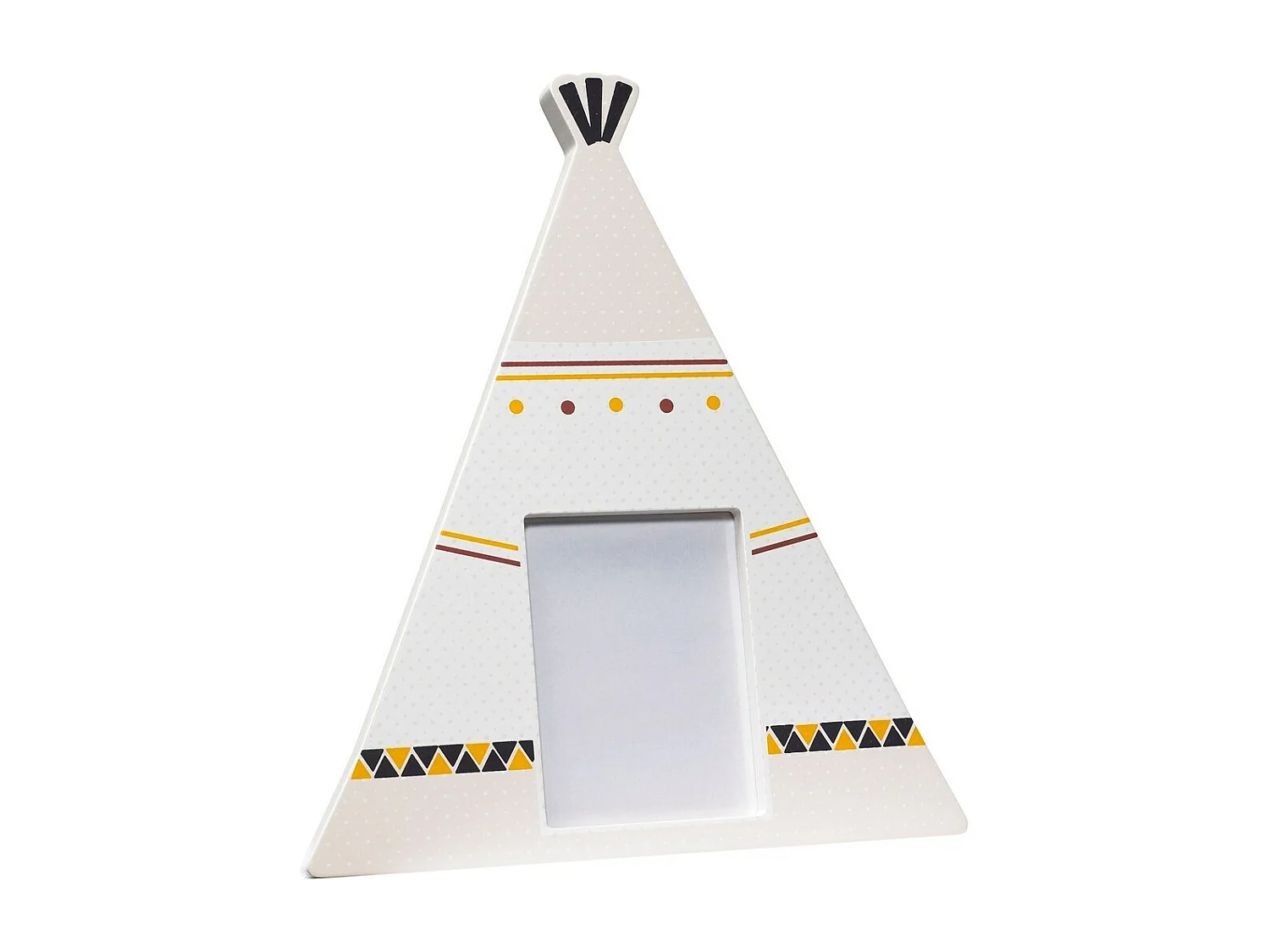 Cadre photo Tipi 18x21 cm en bois beige TIMOUKI - Sauthon