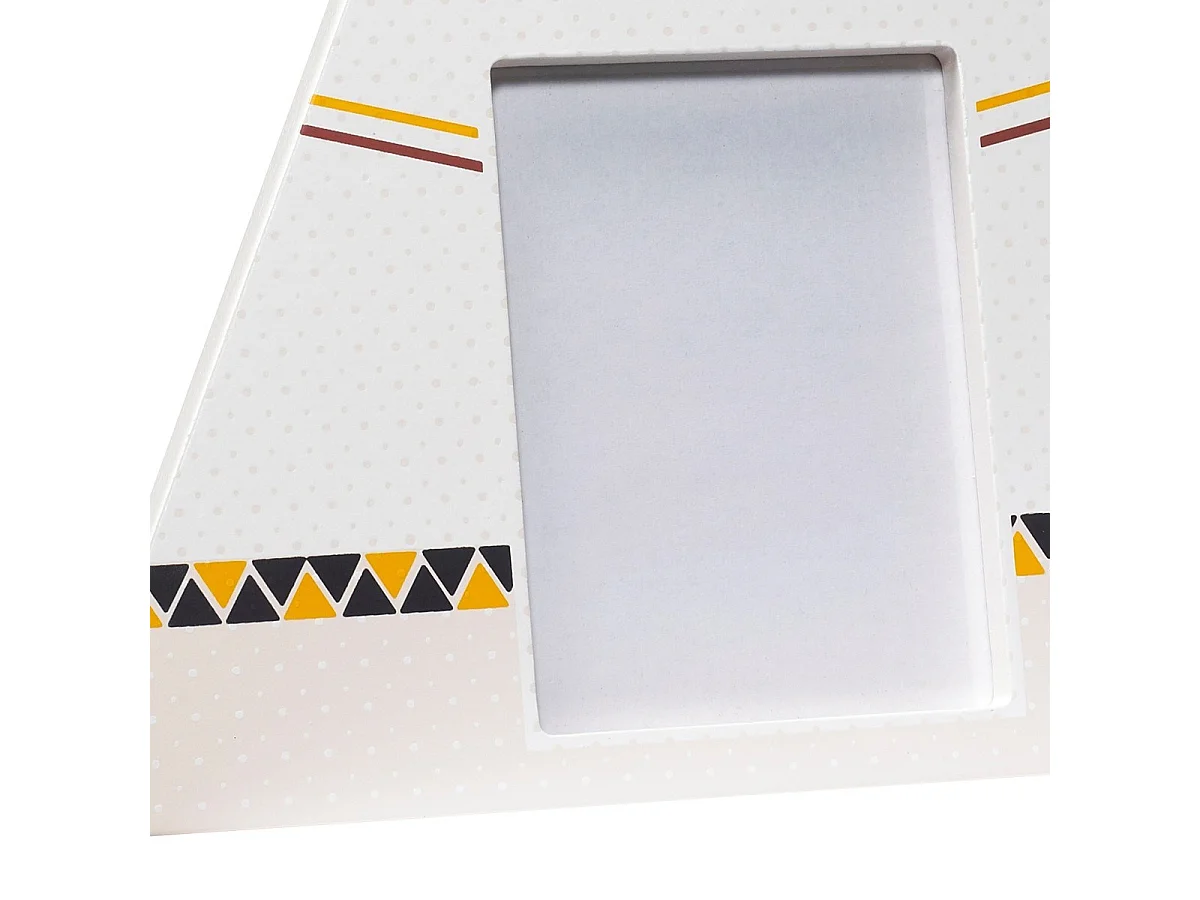 Marco de fotos Tipi 18x21 cm en madera beige