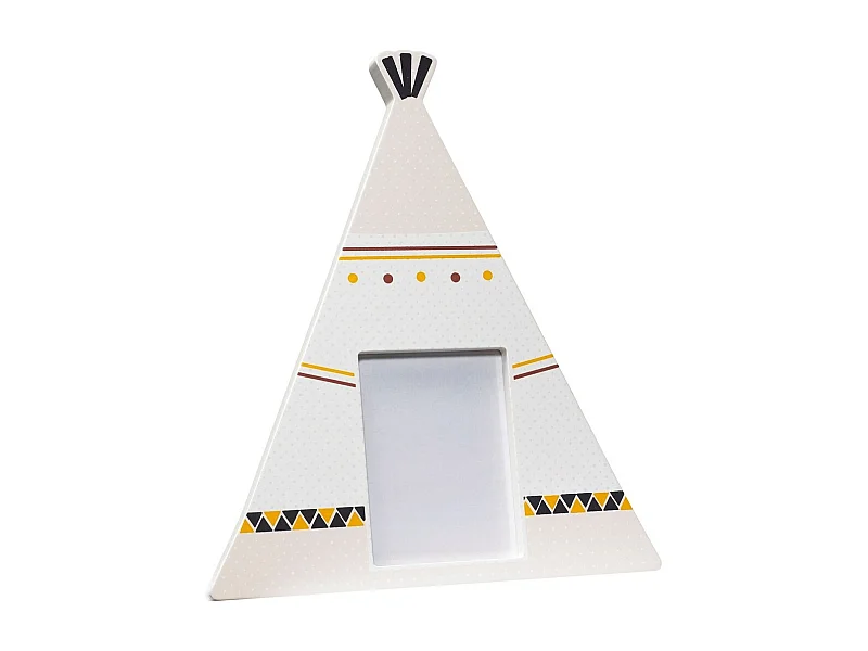 Portafoto Tipi 18x21 cm in legno beige