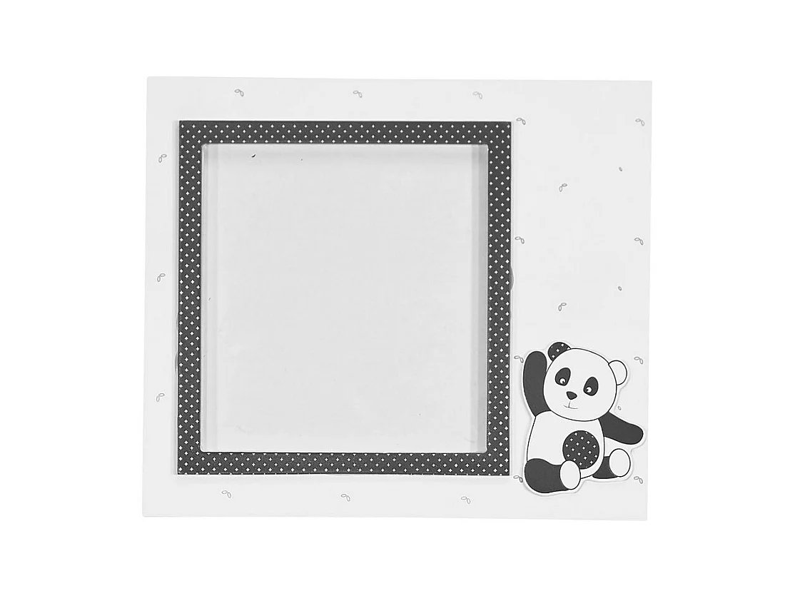 Portafoto in legno bianco