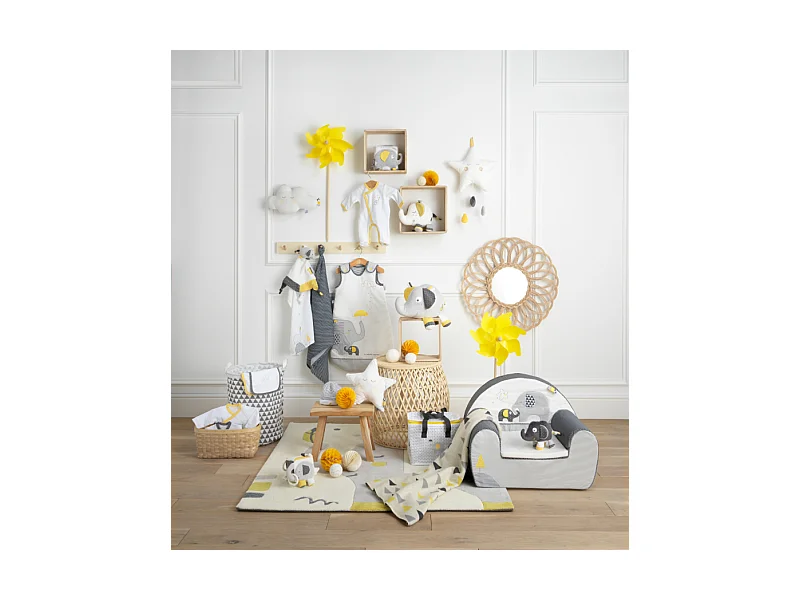 Pêle-mêle 12 photos éléphants BABYFAN - Sauthon