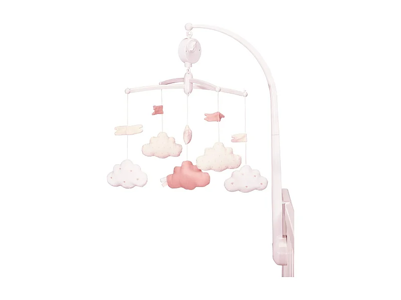 Mobile musical en velours LILY - Sauthon