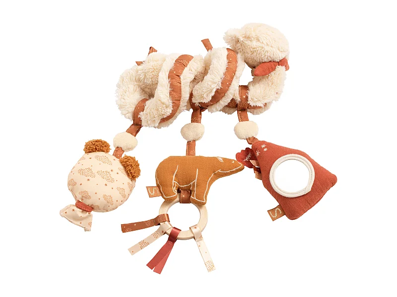 Espiral de actividades osito beige