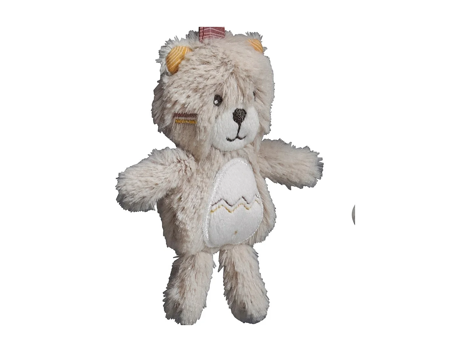 Spirale attività in velluto beige