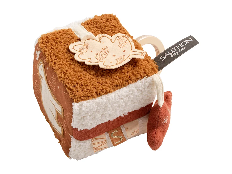 Cube d'activités ours en sherpa ORSINO - Sauthon