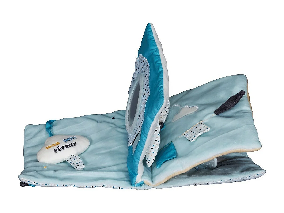 Libro de actividades de poliéster azul