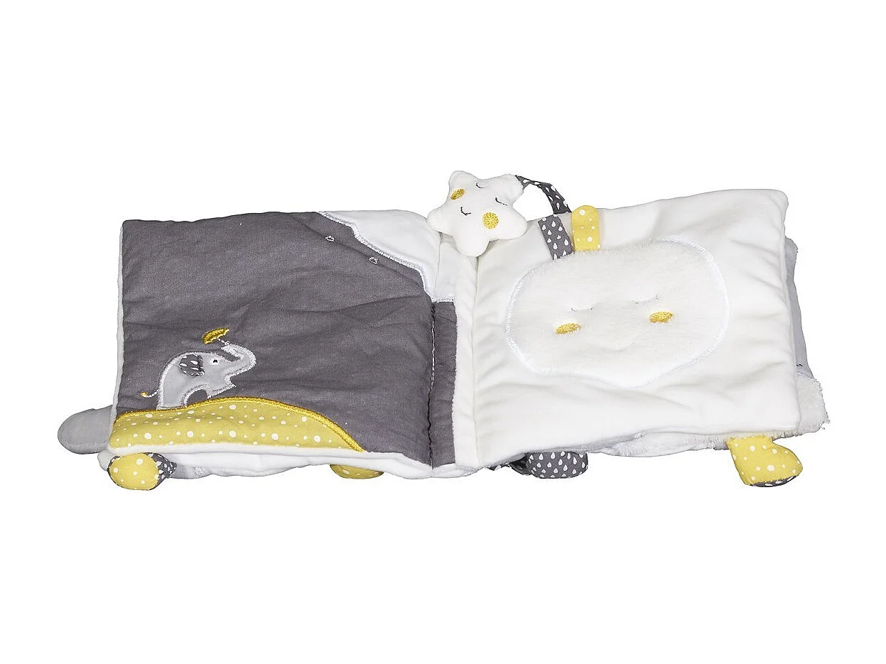 Libro infantil de poliéster gris