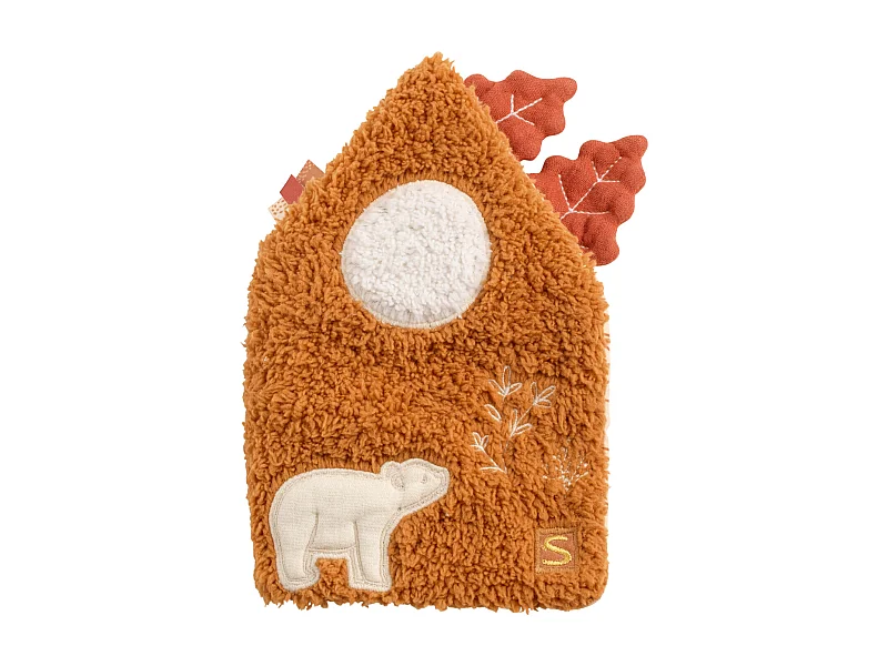 Livre d'éveil sherpa détail brodé ORSINO - Sauthon