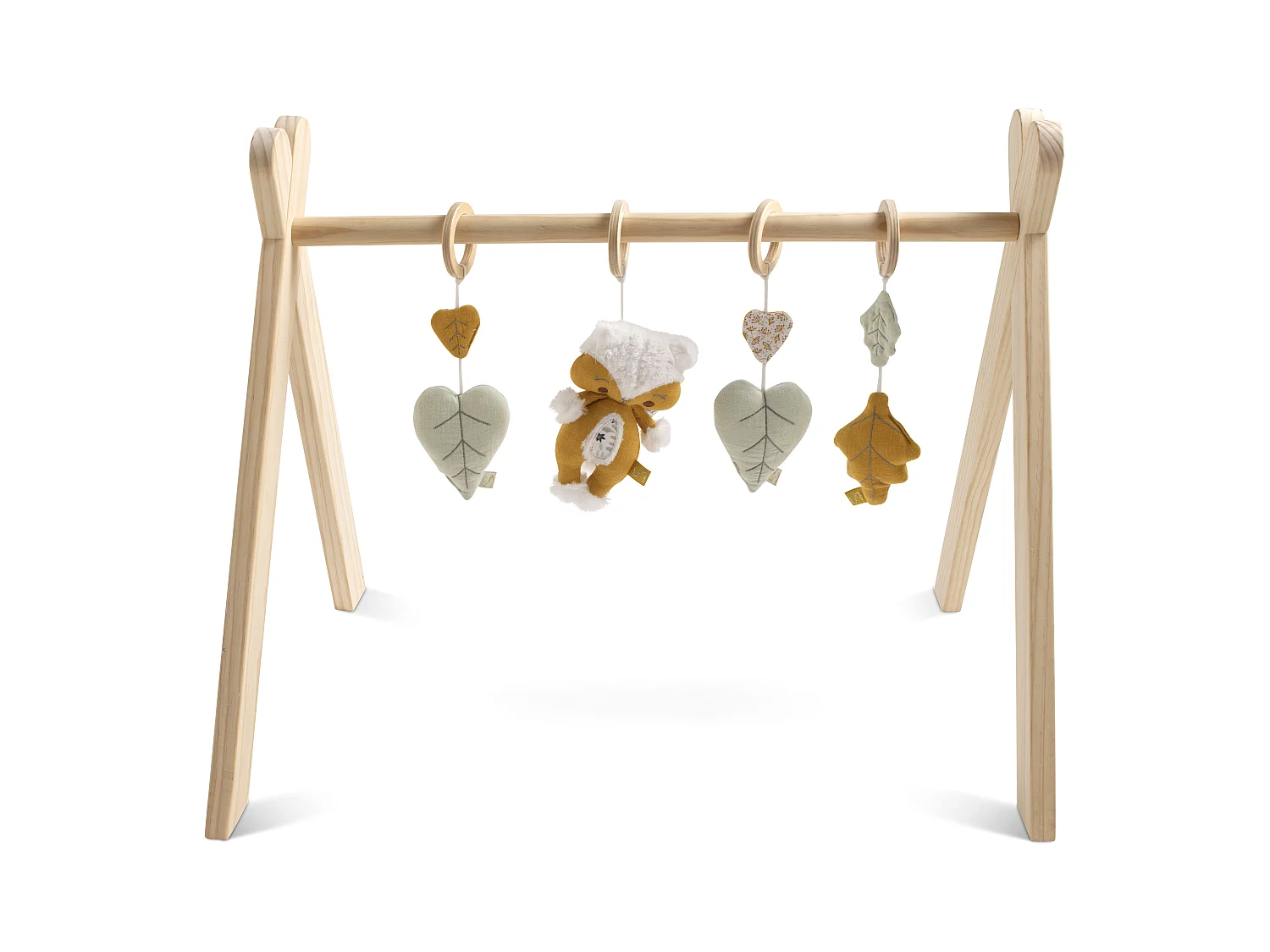 Arche d'éveil bois avec 4 jouets PROMENONS NOUS - Sauthon