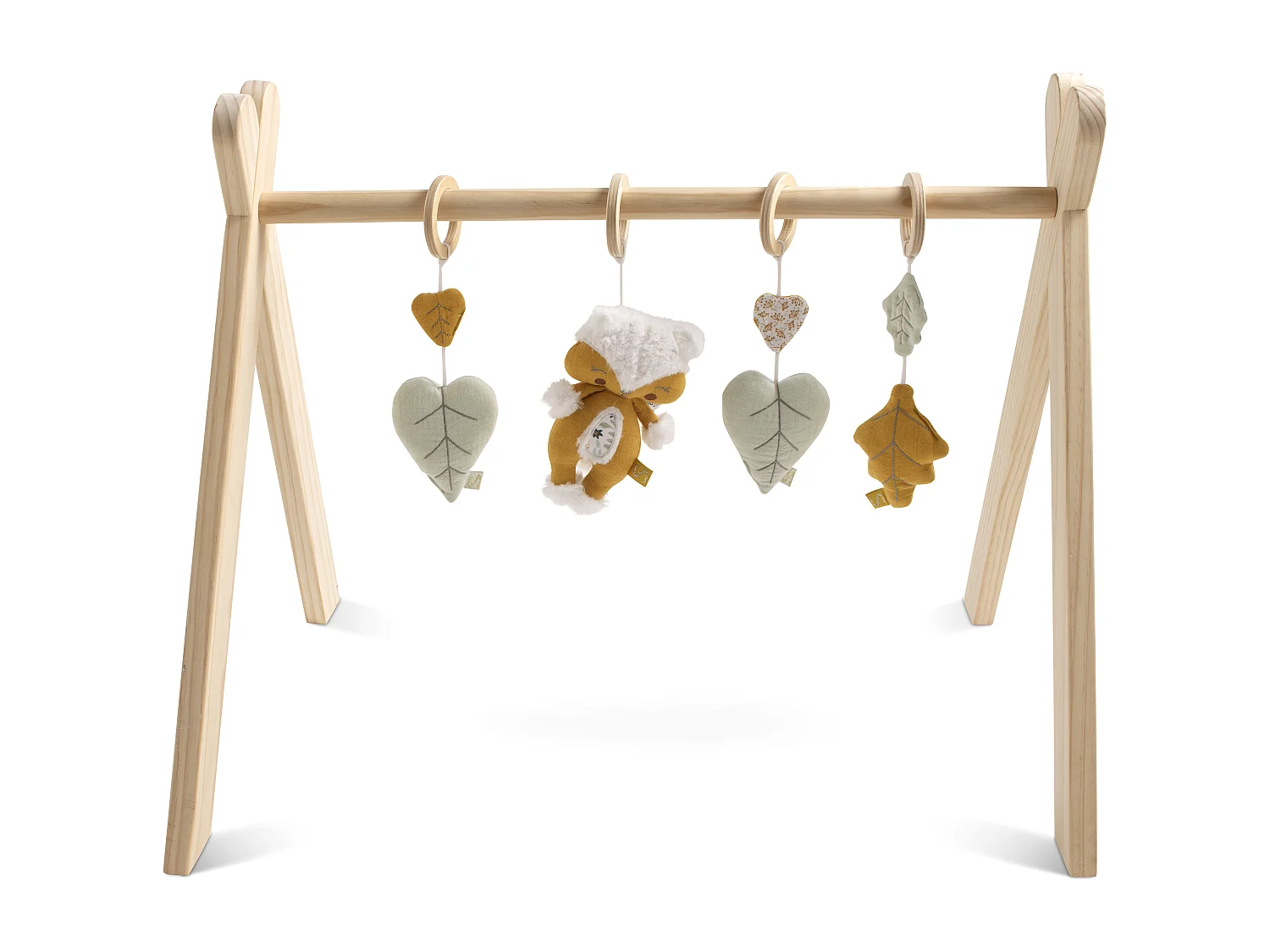 Arche d'éveil bois avec 4 jouets PROMENONS NOUS - Sauthon